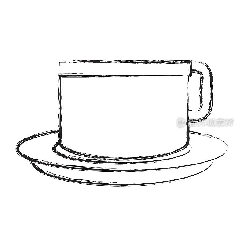 Porcelain mug cup